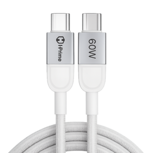 Cabo USB HPrime 60W Tipo C 1,2m Branco